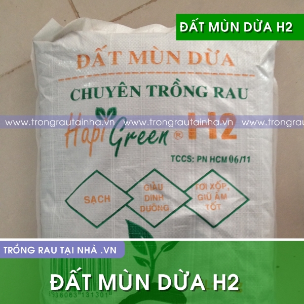 Đất mùn Dừa chuyên trồng rau H2 20dm3